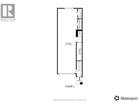 1st floor plan at 3359 Cougar Road Unit# 9, Westbank Centre, West Kelowna