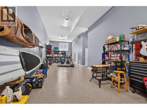 Featuring the most impressive garage space at 3359 Cougar Road Unit# 9, Westbank Centre, West Kelowna