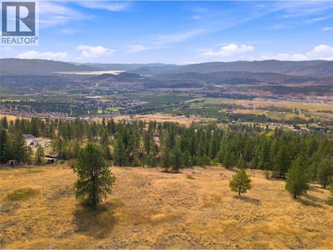View from upper lot at 5601 Twin Creek Place, Ellison, Kelowna