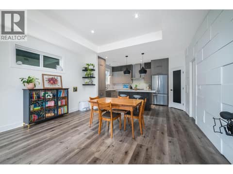 Dining room area at 805 Burne Avenue Unit# 4, Kelowna South