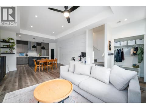 Open concept living with high ceilings! at 805 Burne Avenue Unit# 4, Kelowna South