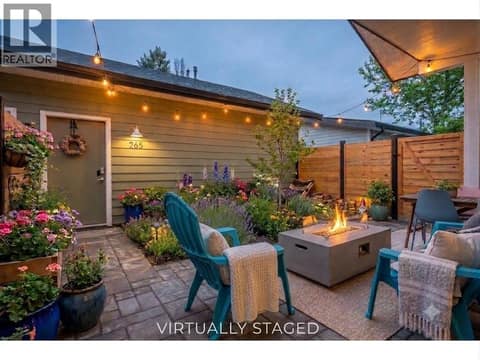 Virtually Staged - make this private space beautiful and cozy! or... at 805 Burne Avenue Unit# 4, Kelowna South