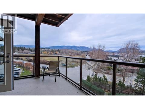 9' x 24' covered balcony at 4205 Gellatly Road Unit# 304, Westbank Centre, West Kelowna