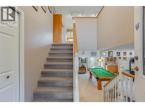 Landing upon Entrance at 2335 Somerset Court Lot# 3, West Kelowna Estates