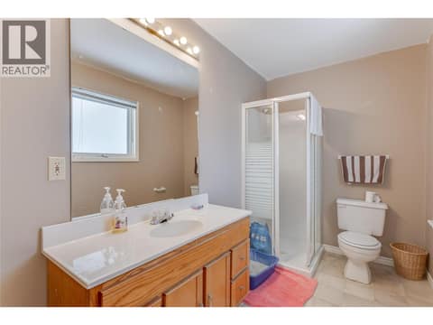 Lower Bathroom at 2335 Somerset Court Lot# 3, West Kelowna Estates