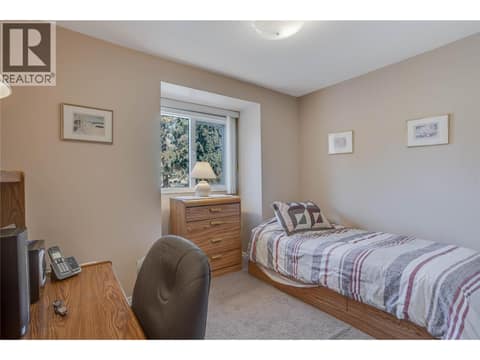 Second Upstairs Bedroom at 2335 Somerset Court Lot# 3, West Kelowna Estates