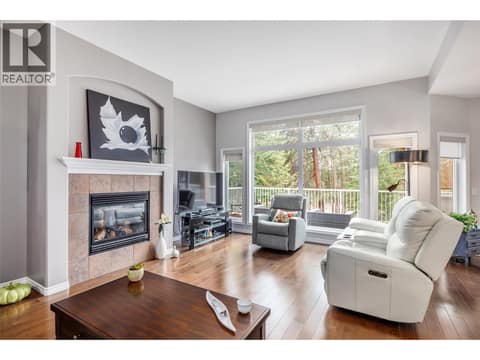 Living Room 1st Level at 4170 Gallaghers Forest South, South East Kelowna