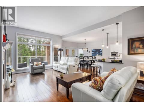 Living Room at 4170 Gallaghers Forest South, South East Kelowna