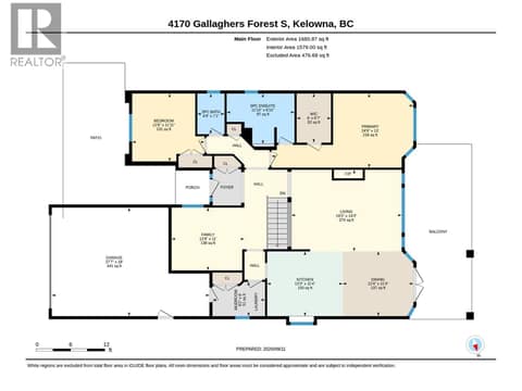 Main Level at 4170 Gallaghers Forest South, South East Kelowna