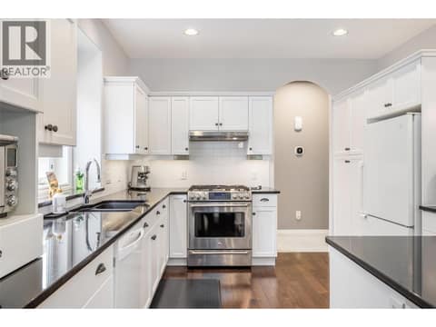 Spacious Kitchen with quartz Counters at 4170 Gallaghers Forest South, South East Kelowna