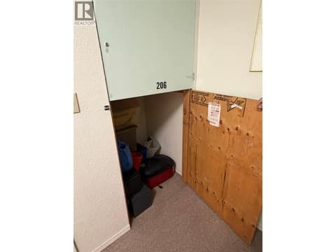 Additional indoor storage space at 2985 Smith Drive Unit# 207, Armstrong/ Spall.
