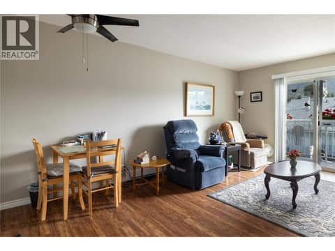 Living and dining area at 2985 Smith Drive Unit# 207, Armstrong/ Spall.