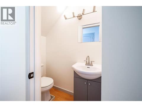 1/2 Bath mainfloor at 4100 19 Street Unit# A & B Lot# 4, Harwood, Vernon