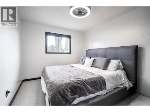 Unit B  Main bedroom at 4100 19 Street Unit# A & B Lot# 4, Harwood, Vernon