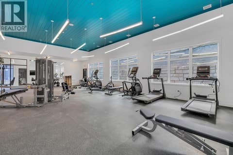 Gym Area at 1057 Frost Road Unit# 218, Upper Mission, Kelowna
