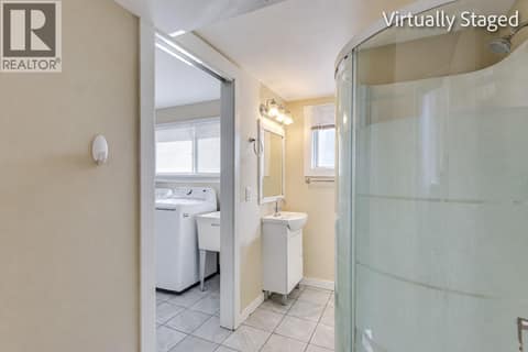 Full Bathroom *Virtually Staged* at 465 - 467 Killarney Road, Rutland North, Kelowna