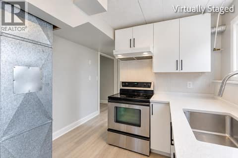In Law Suite Kitchen *Virtually Staged* at 465 - 467 Killarney Road, Rutland North, Kelowna