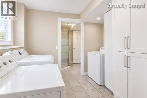 Laundry Room *Virtually Staged* at 465 - 467 Killarney Road, Rutland North, Kelowna
