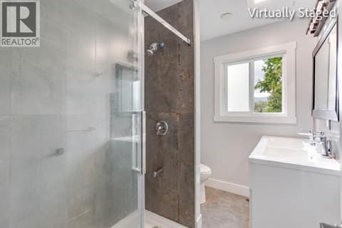 Main Bathroom*Virtually Staged* at 465 - 467 Killarney Road, Rutland North, Kelowna