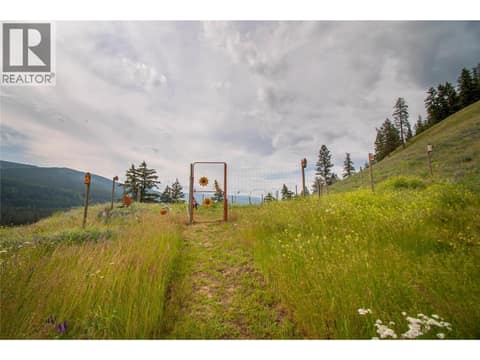 A serendipitous Garden with fencing and irrigation to grow your own vegetables & herbs! at 1225 Round Lake Road, Armstrong/ Spall.