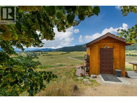 Beautiful views, even from your garden shed area! at 1225 Round Lake Road, Armstrong/ Spall.