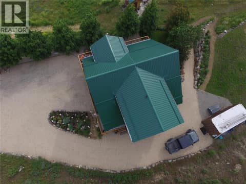 DRONE - Aerial View at 1225 Round Lake Road, Armstrong/ Spall.