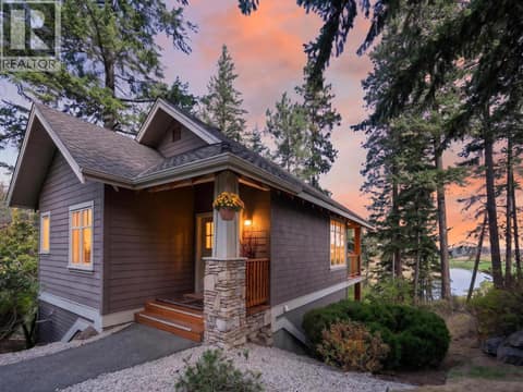 Twilight sky ai enhanced at 251 Predator Ridge Drive Unit# 41 Lot# 21, Predator Ridge, Vernon