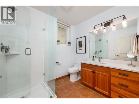 Second bathroom on lower at 100 Kestrel Place Unit# 11, Adventure Bay, Vernon