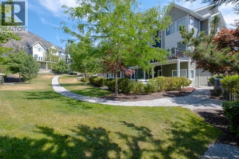 Beautiful landscaping throughout the strata with walking paths and access to the surrounding trails at 2490 Tuscany Drive Unit# 82, Shannon Lake, West Kelowna