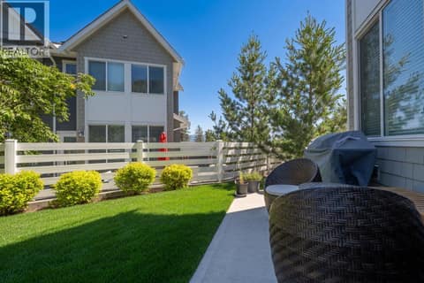 Fenced in backyard accessible from the main floor at 2490 Tuscany Drive Unit# 82, Shannon Lake, West Kelowna