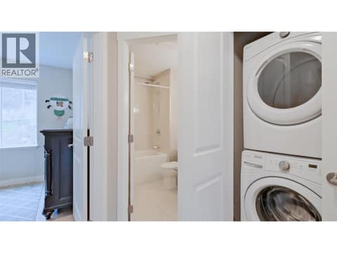 In unit laundry at 2490 Tuscany Drive Unit# 82, Shannon Lake, West Kelowna
