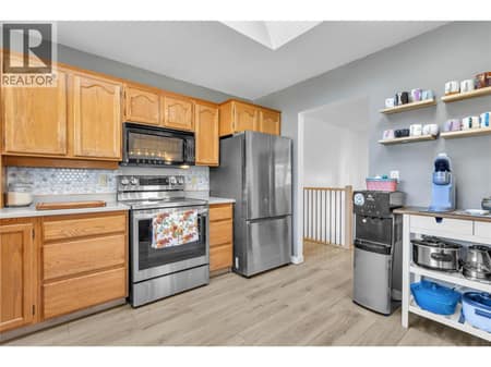 Kitchen for making memories at 3227 McIver Road, Glenrosa, West Kelowna