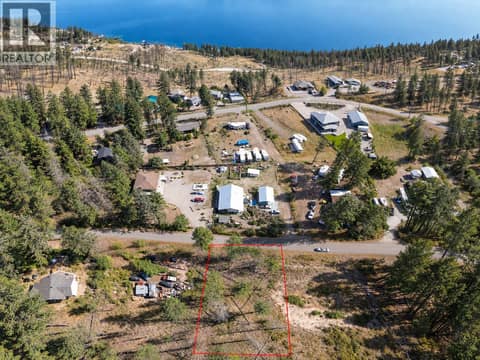 Looking down to Homer Cres at 58 Homer Crescent, Okanagan North, Vernon