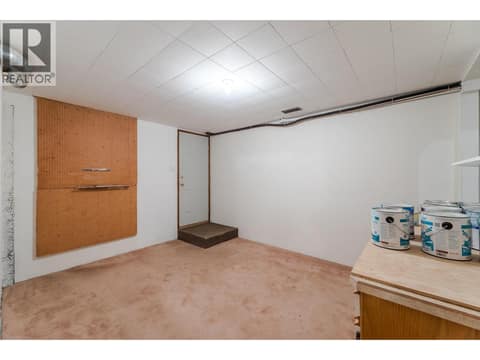 Den/Office/Workshop with exterior door at 11121 Scott Street Unit# 10, Main Town, Summerland