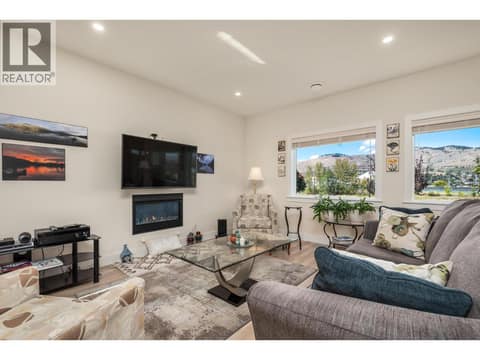 Living Room at 6600 Okanagan Avenue Unit# 38, Okanagan Landing, Vernon