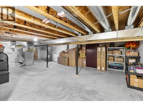 Huge lower 6ft unfinished basement at 13155 Staccato Drive, Lake Country North West