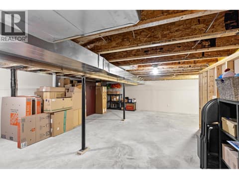 Huge lower 6ft unfinished basement at 13155 Staccato Drive, Lake Country North West