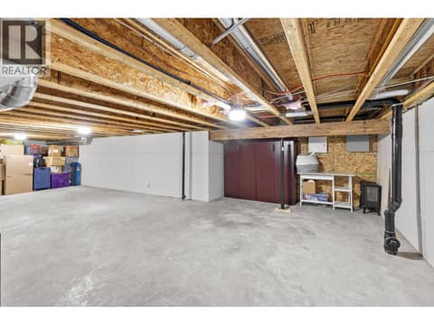 Huge lower 6ft unfinished basement at 13155 Staccato Drive, Lake Country North West
