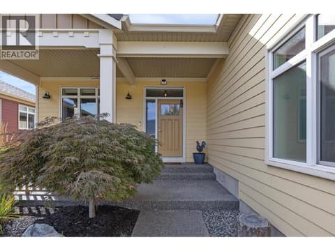 Welcoming front entryway at 13155 Staccato Drive, Lake Country North West