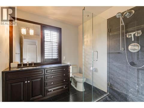 3 piece ensuite off 2nd bedroom at 3673 Green Bay Landing, Lakeview Heights, West Kelowna