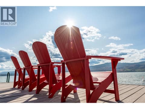 At the end of the boat dock at 3673 Green Bay Landing, Lakeview Heights, West Kelowna