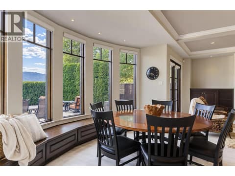 Dinners in an incredible setting at 3673 Green Bay Landing, Lakeview Heights, West Kelowna