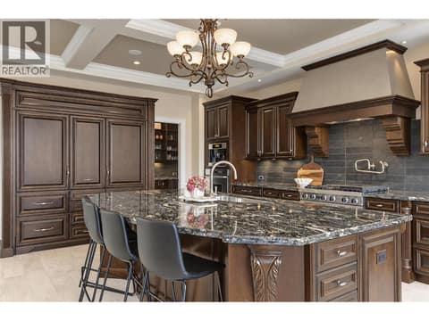 Maple kitchen is fir for the goumet Chef! at 3673 Green Bay Landing, Lakeview Heights, West Kelowna