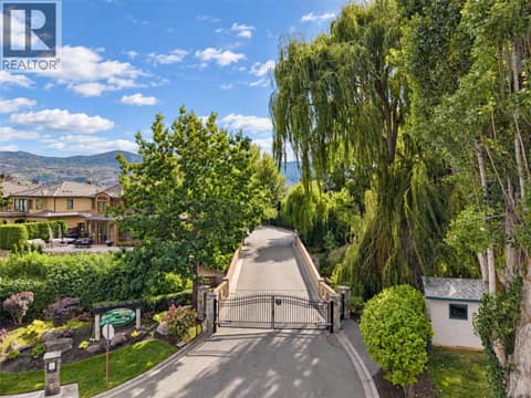 Secure Gated Entry to ""Green Bay Landing"" at 3673 Green Bay Landing, Lakeview Heights, West Kelowna