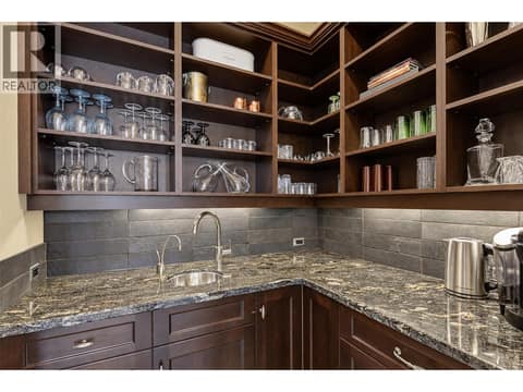 Separate pantry and prep room at 3673 Green Bay Landing, Lakeview Heights, West Kelowna