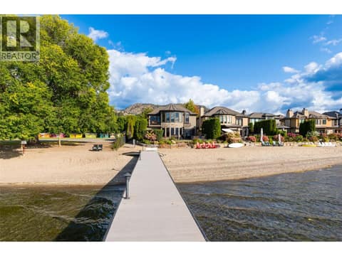 Walk off the dock and right to your home! at 3673 Green Bay Landing, Lakeview Heights, West Kelowna