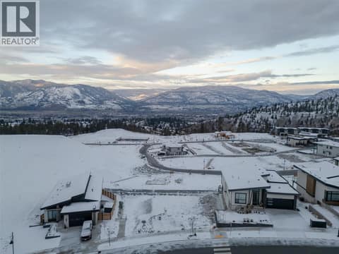 Aerial of neighborhood and lot. at 1167 Elk Street, Columbia/Duncan, Penticton