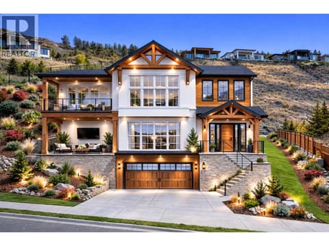 Computer generated photo of home rendering from blueprints. at 5669 Mountainside Drive, Kettle Valley, Kelowna