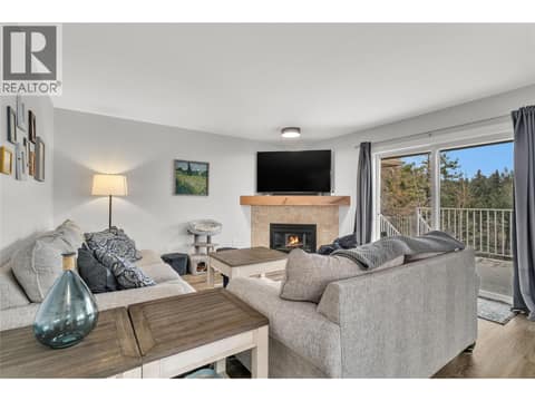 Cozy living room or make this your dining room at 3819 Glen Canyon Drive, Westbank Centre, West Kelowna