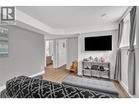 Downstairs rec room at 3819 Glen Canyon Drive, Westbank Centre, West Kelowna